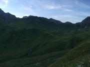 Abend auf der Kemptner Hütte