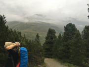 Aufstieg zur Matrin-Busch-Hütte